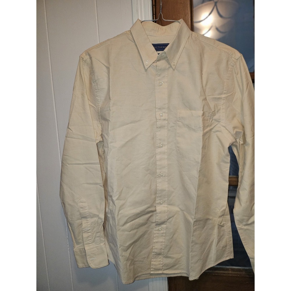 Biltmore‎ Men's Long Sleeve Shirt Med. Old Money/spring/wedding
